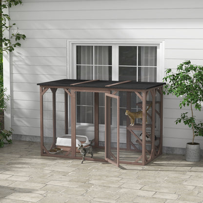 Outdoor Cat Catio Enclosure – Secure Cat Patio for Safe Outdoor Exploration