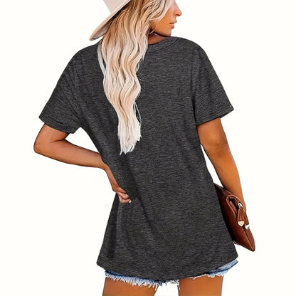 “Dog Mom” Leopard-Print T-Shirt — Comfortable Crewneck Tee for Dog Lovers