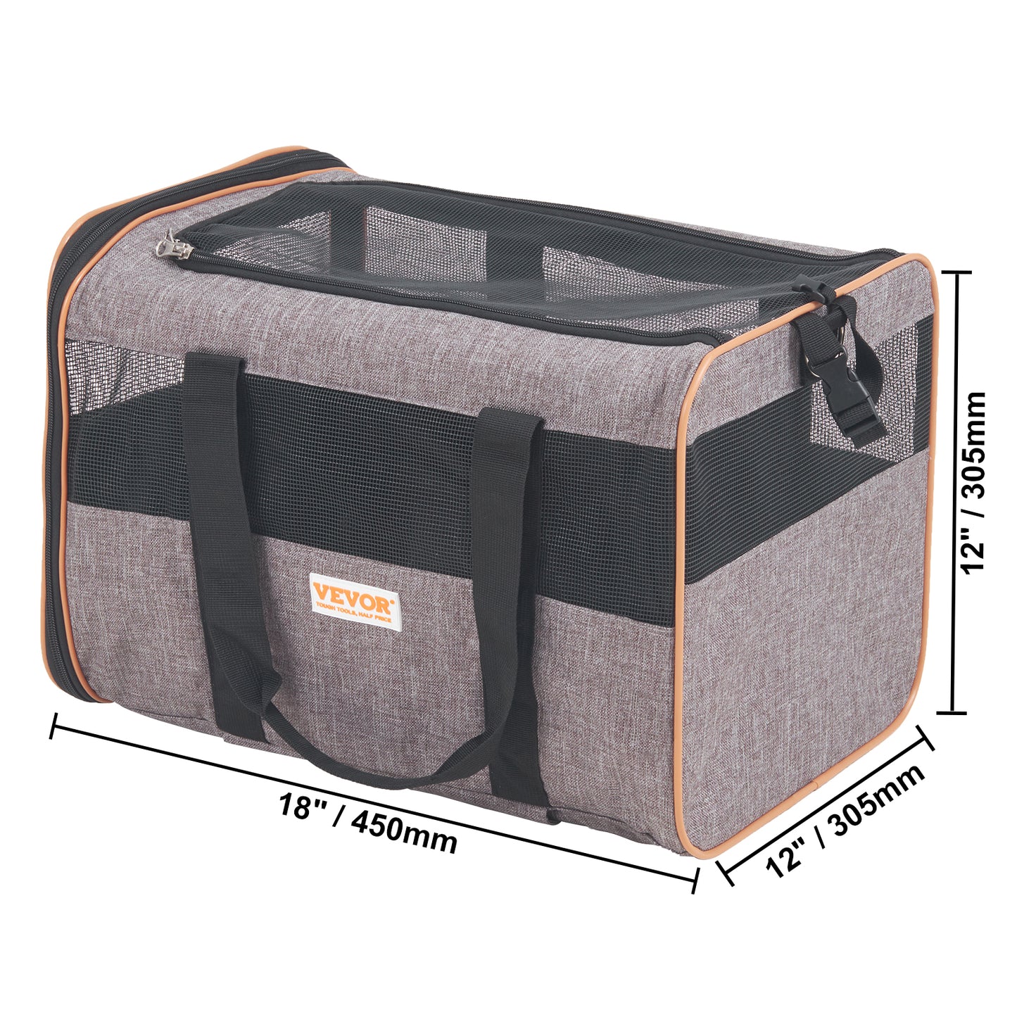 Wheeled Pet Carrier for Dogs & Cats — Portable Travel & Vet Carrier with Wheels