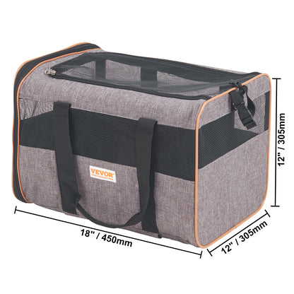 Wheeled Pet Carrier for Dogs & Cats — Portable Travel & Vet Carrier with Wheels