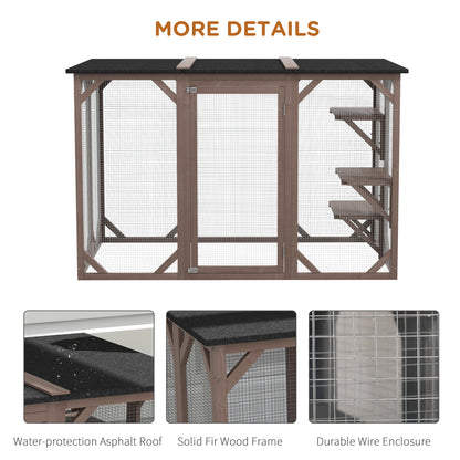 Outdoor Cat Catio Enclosure – Secure Cat Patio for Safe Outdoor Exploration