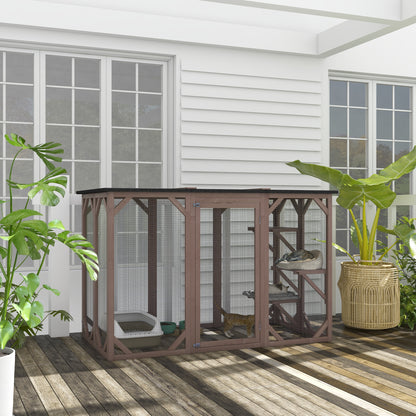 Outdoor Cat Catio Enclosure – Secure Cat Patio for Safe Outdoor Exploration