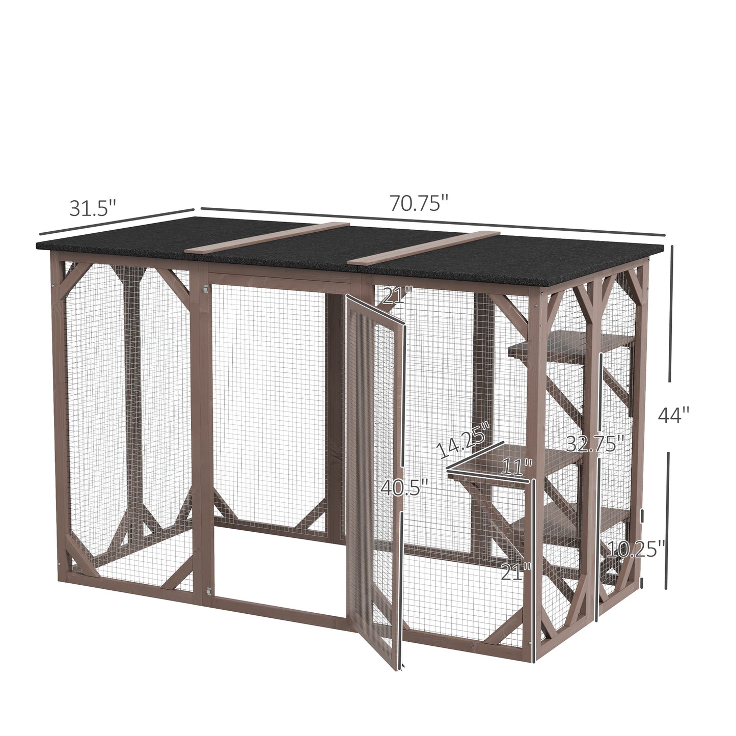 Outdoor Cat Catio Enclosure – Secure Cat Patio for Safe Outdoor Exploration