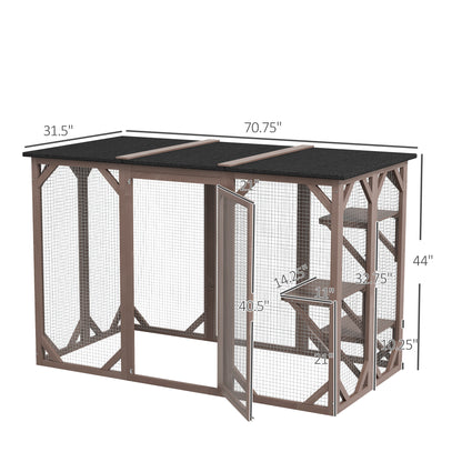 Outdoor Cat Catio Enclosure – Secure Cat Patio for Safe Outdoor Exploration